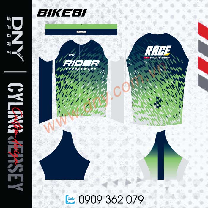 MẪU ÁO XE ĐẠP THIẾT KẾ THEO YÊU CẦU | DNY BIKE-2605180081