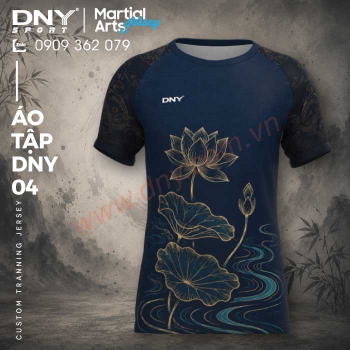 MẪU ÁO TẬP VÕ THIẾT KẾ THEO YÊU CẦU | DNY ATV2608190004