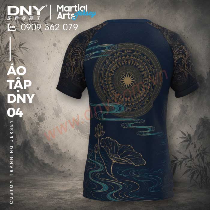 MẪU ÁO TẬP VÕ THIẾT KẾ THEO YÊU CẦU | DNY ATV2608190004