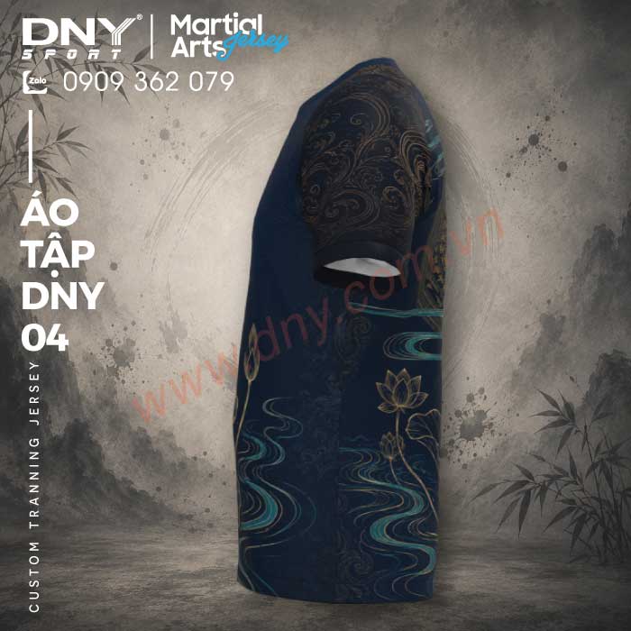 MẪU ÁO TẬP VÕ THIẾT KẾ THEO YÊU CẦU | DNY ATV2608190004