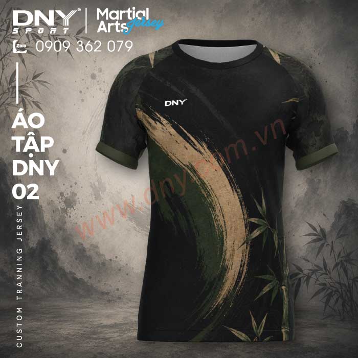 MẪU ÁO TẬP VÕ THIẾT KẾ THEO YÊU CẦU | DNY ATV2608190002