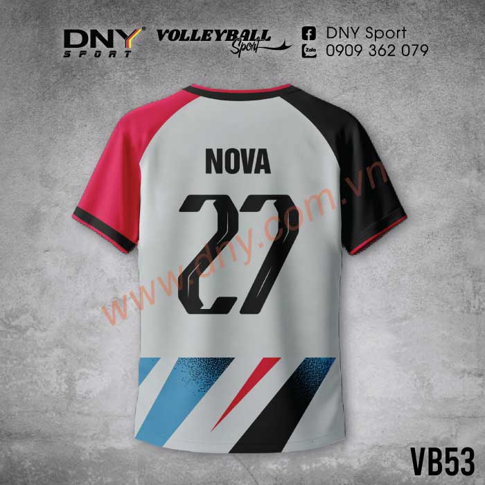 MẪU ÁO BÓNG CHUYỀN THIẾT KẾ THEO YÊU CẦU | DNY-VB2605140053