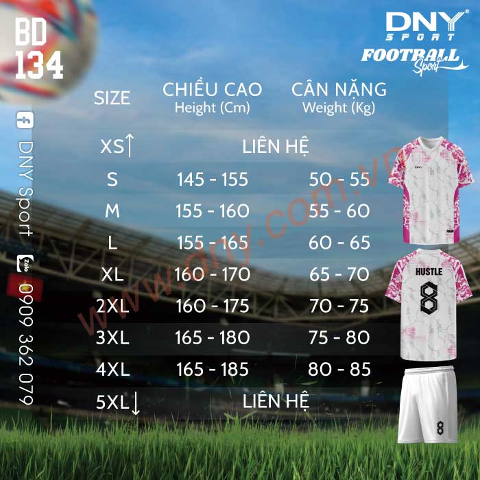 ÁO BÓNG ĐÁ TỰ THIẾT KẾ | DNY 2605110134