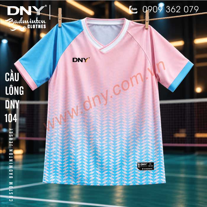 MẪU ÁO CẦU LÔNG THIẾT KẾ THEO YÊU CẦU | DNY-CL2610020104