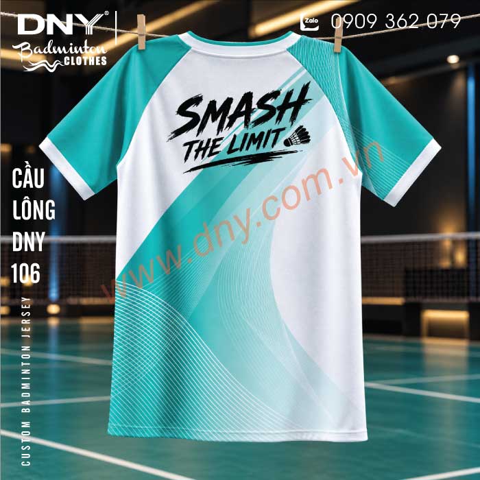 MẪU ÁO CẦU LÔNG THIẾT KẾ THEO YÊU CẦU | DNY-CL2610020106