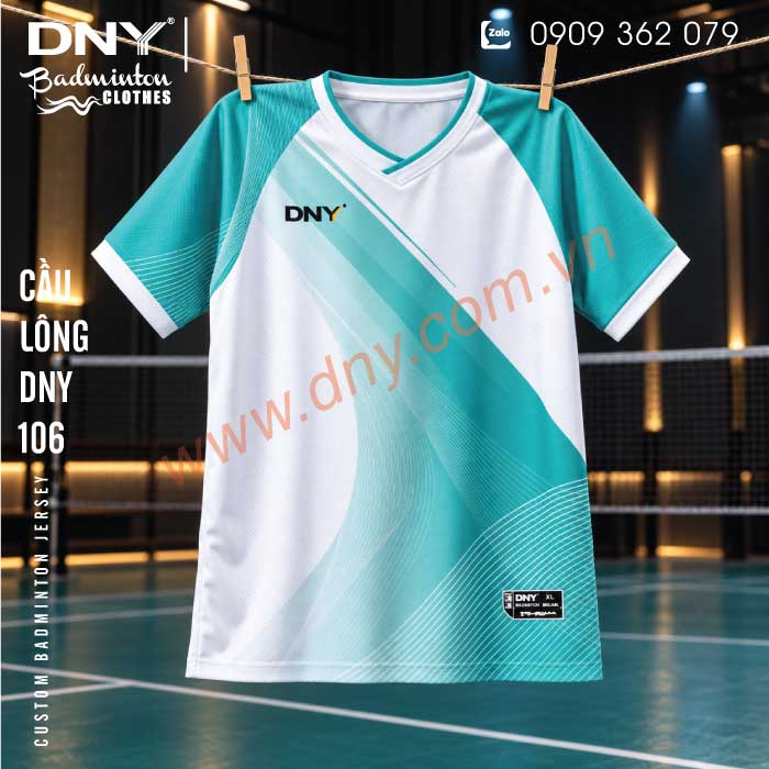 MẪU ÁO CẦU LÔNG THIẾT KẾ THEO YÊU CẦU | DNY-CL2610020106
