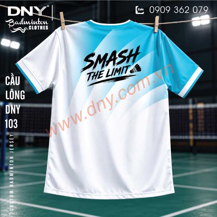 MẪU ÁO CẦU LÔNG THIẾT KẾ THEO YÊU CẦU | DNY- CL2610020103