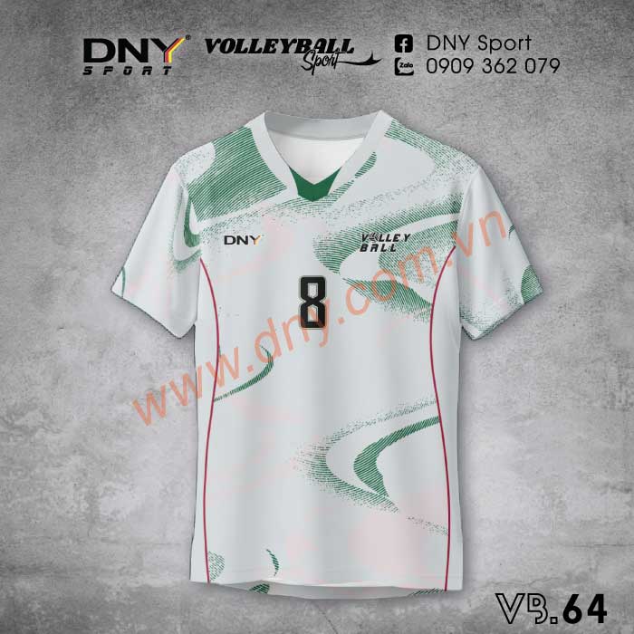MẪU ÁO BÓNG CHUYỀN THIẾT KẾ THEO YÊU CẦU | DNY-VB2609230064