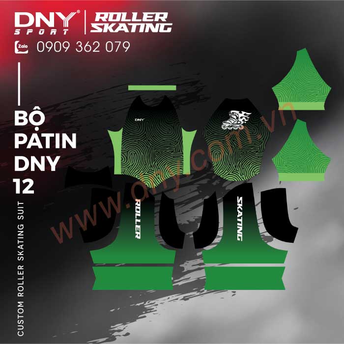 BỘ ĐỒNG PHỤC TRƯỢT PATIN MAY THEO YÊU CẦU | DNY-P2605190012