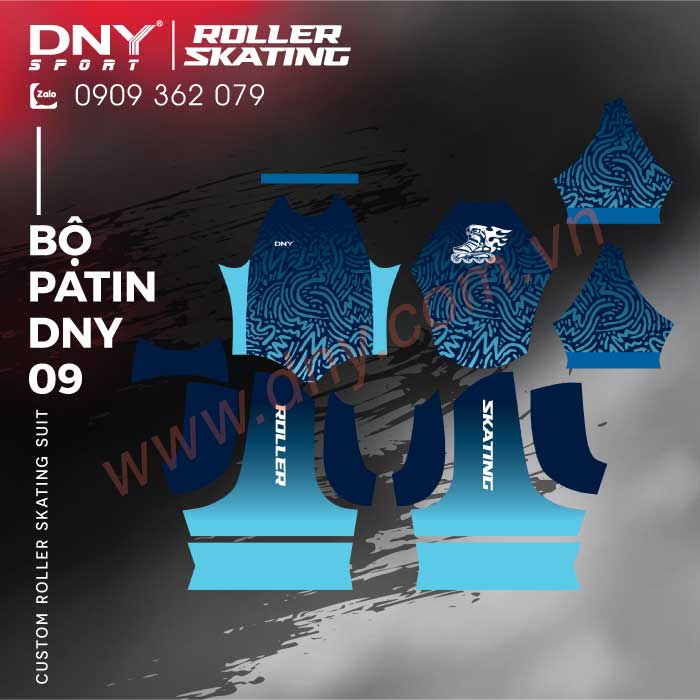 BỘ ĐỒNG PHỤC TRƯỢT PATIN MAY THEO YÊU CẦU | DNY-P2605190009