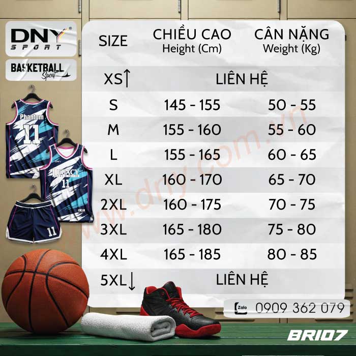 MẪU ÁO BÓNG RỔ MAY THEO YÊU CẦU | DNY-BR2605210107