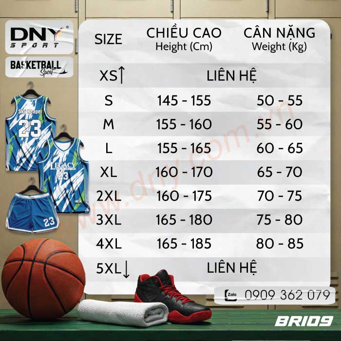 MẪU ÁO BÓNG RỔ MAY THEO YÊU CẦU | DNY-BR2605210109