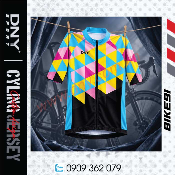 MẪU ÁO XE ĐẠP THIẾT KẾ THEO YÊU CẦU |DNY BIKE-2610130091