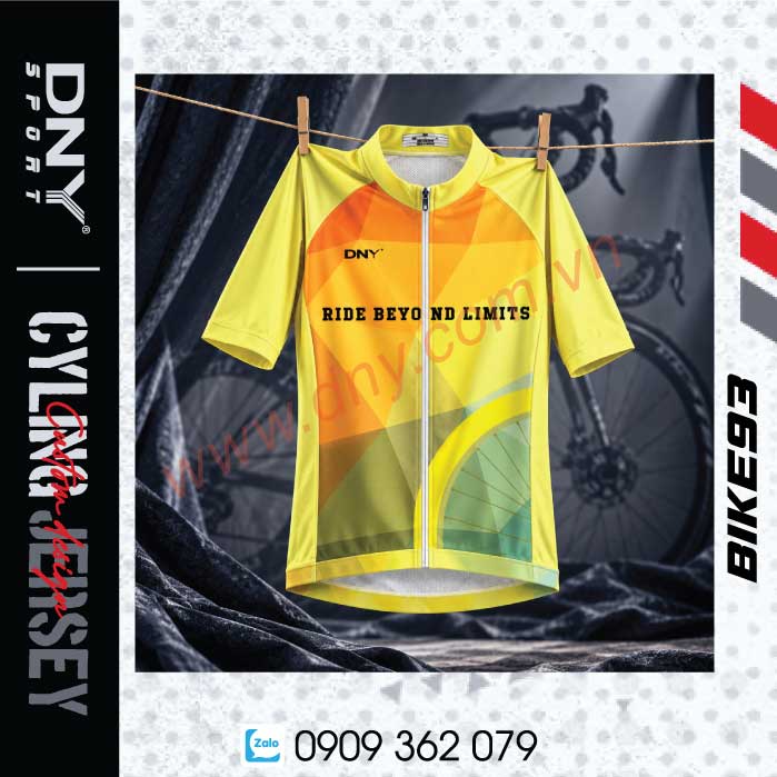 MẪU ÁO XE ĐẠP THIẾT KẾ THEO YÊU CẦU |DNY BIKE-2610130093