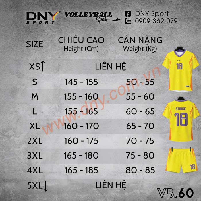 MẪU ÁO BÓNG CHUYỀN THIẾT KẾ THEO YÊU CẦU | DNY-VB2607230060