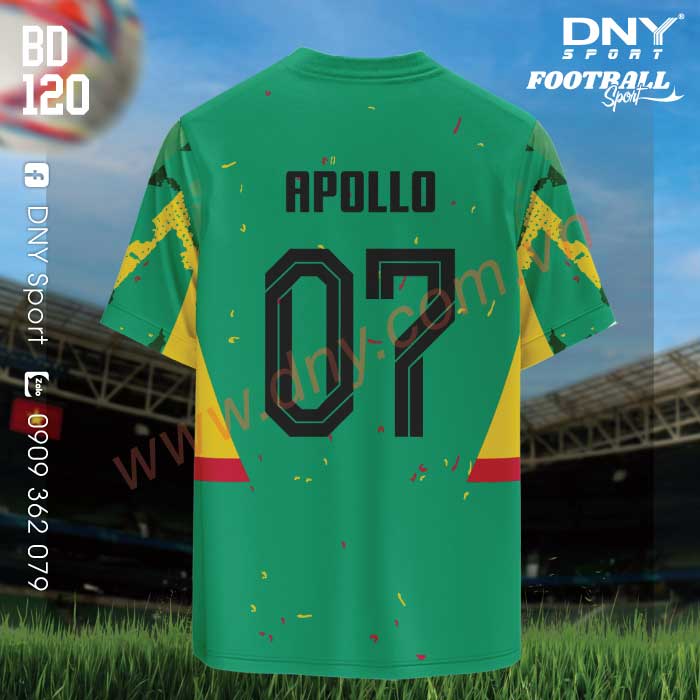 ÁO BÓNG ĐÁ TỰ THIẾT KẾ | DNY 2604080120