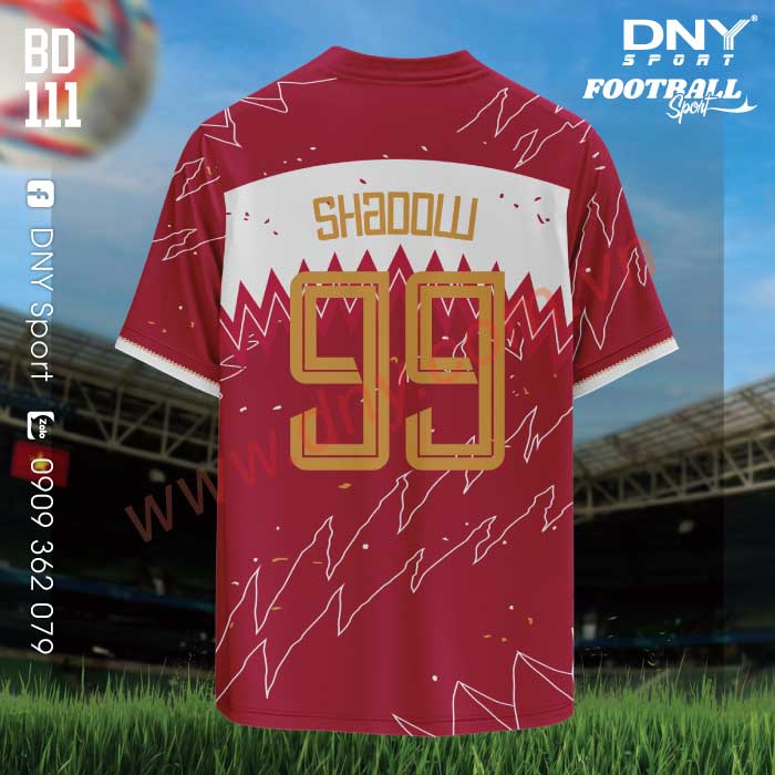 ÁO BÓNG ĐÁ TỰ THIẾT KẾ | DNY 2603230111