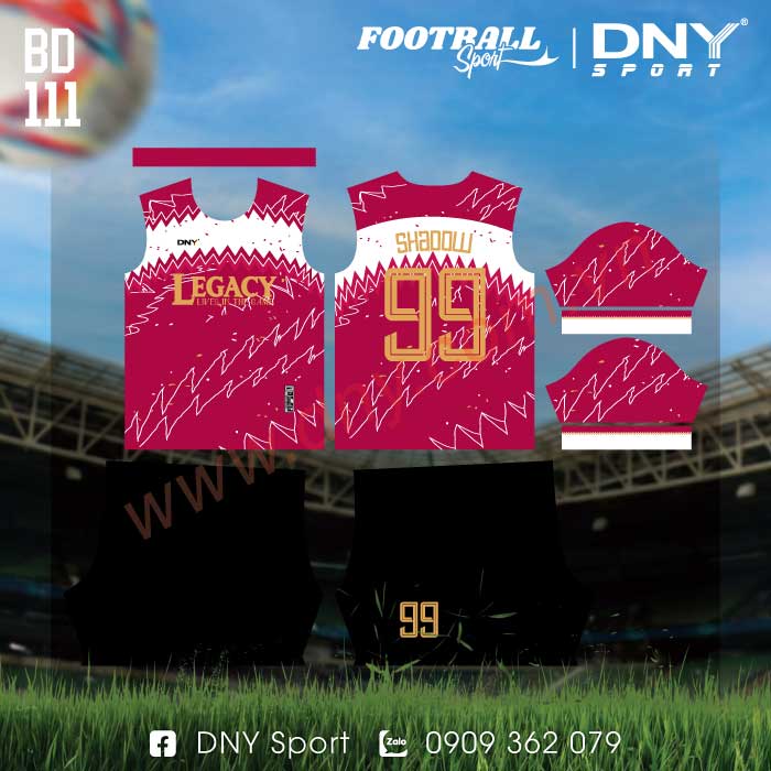 ÁO BÓNG ĐÁ TỰ THIẾT KẾ | DNY 2603230111