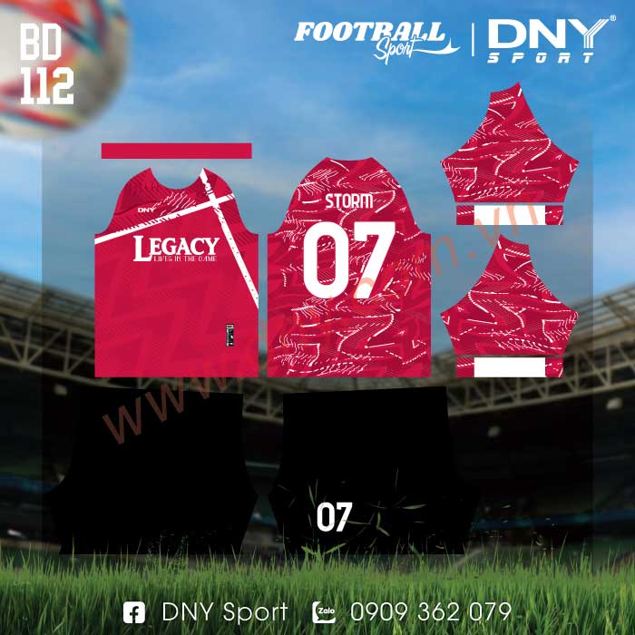 ÁO BÓNG ĐÁ TỰ THIẾT KẾ | DNY 2603230114