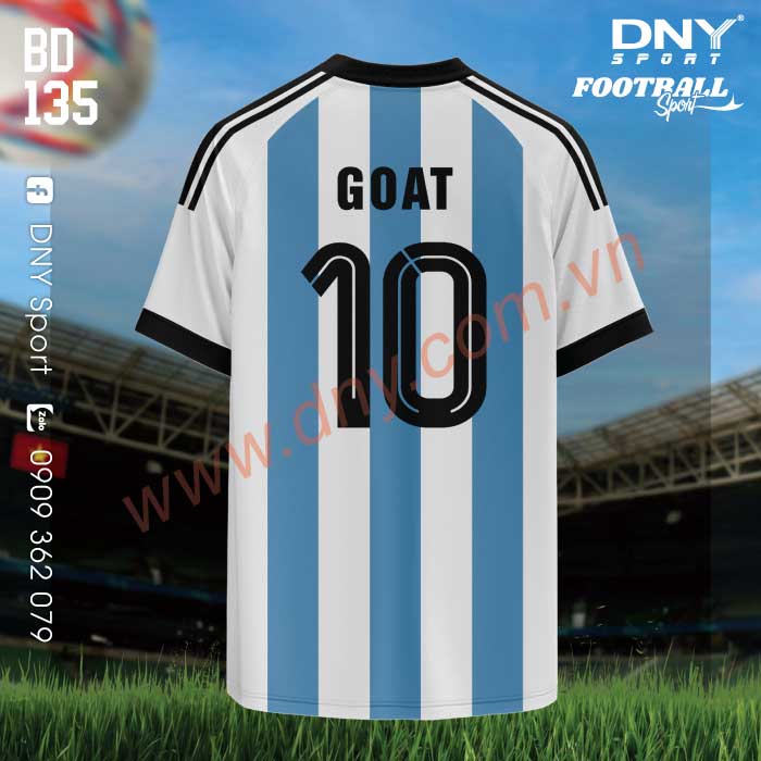 ÁO BÓNG ĐÁ TỰ THIẾT KẾ | DNY 2606030135