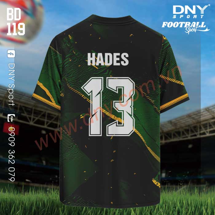 ÁO BÓNG ĐÁ TỰ THIẾT KẾ | DNY 2604080119