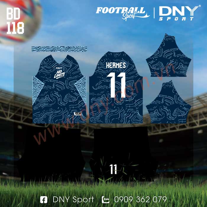 ÁO BÓNG ĐÁ TỰ THIẾT KẾ | DNY 2603240118