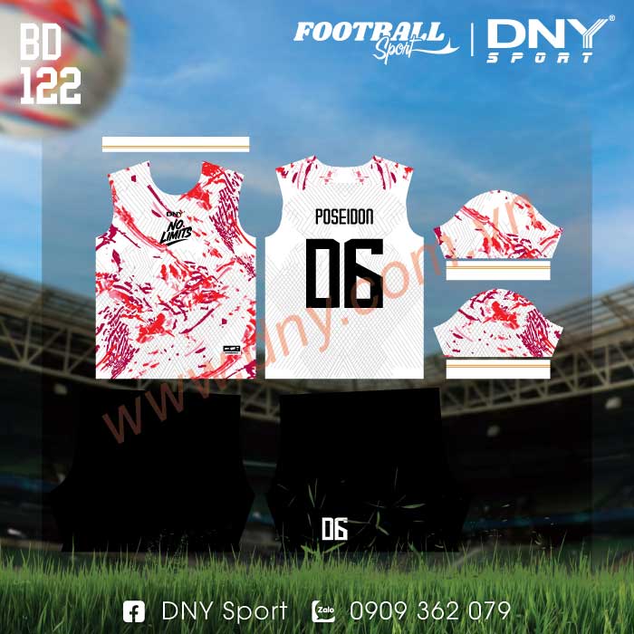 ÁO BÓNG ĐÁ TỰ THIẾT KẾ | DNY 2604080122