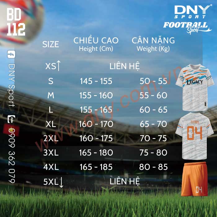 ÁO BÓNG ĐÁ TỰ THIẾT KẾ | DNY 2603230113