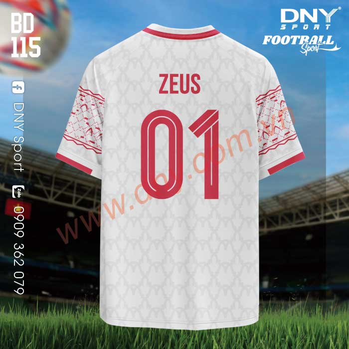 ÁO BÓNG ĐÁ TỰ THIẾT KẾ | DNY 2603240115