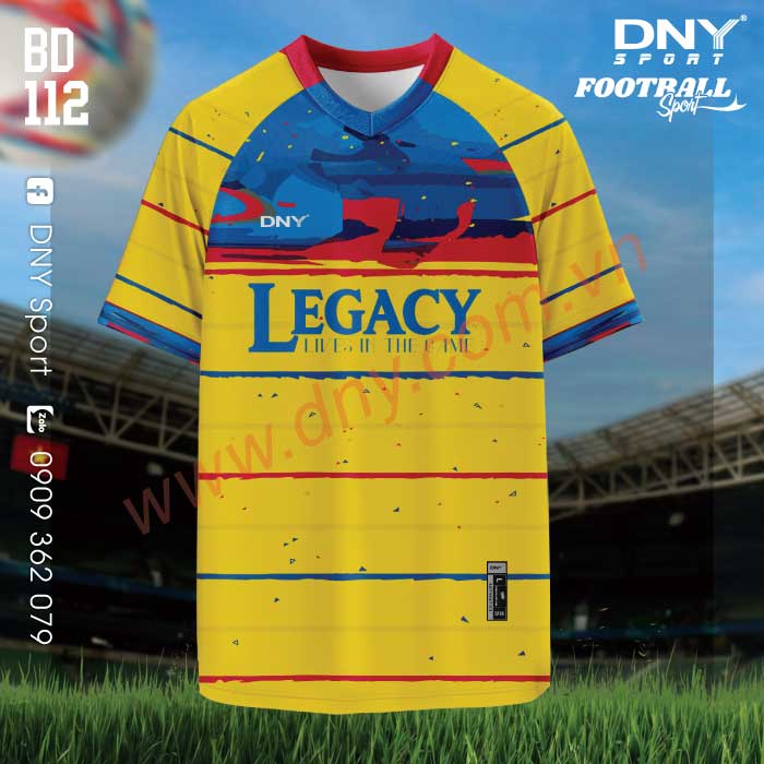 ÁO BÓNG ĐÁ TỰ THIẾT KẾ | DNY 2603230112