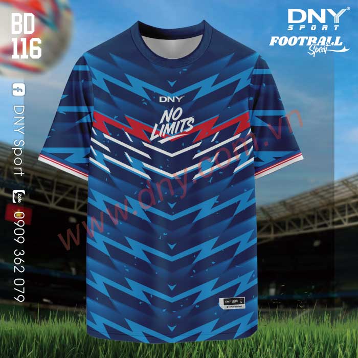 ÁO BÓNG ĐÁ TỰ THIẾT KẾ | DNY 2603240116