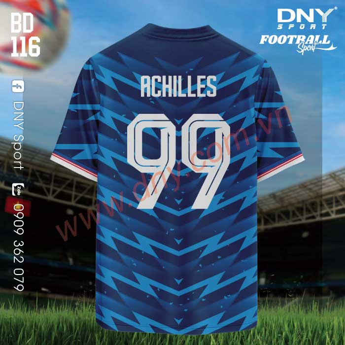 ÁO BÓNG ĐÁ TỰ THIẾT KẾ | DNY 2603240116