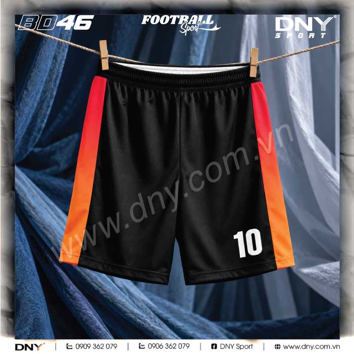 Áo Bóng Đá Lam Sóng Xanh Da Trời Phối Đỏ – DNY 2610100146