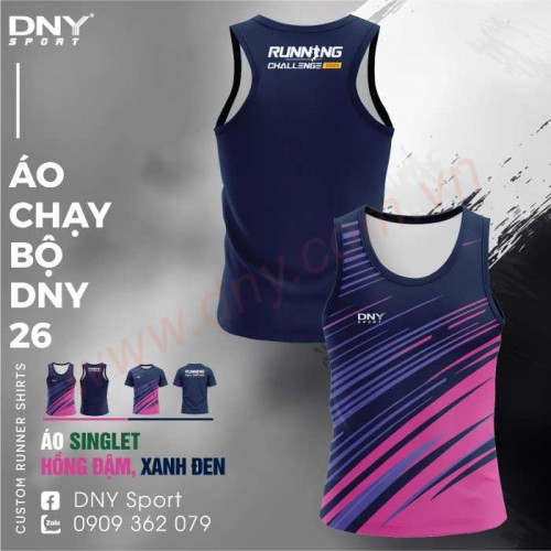 MẪU ÁO CHẠY BỘ THIẾT KẾ THEO YÊU CẦU | DNY-RS2509100026