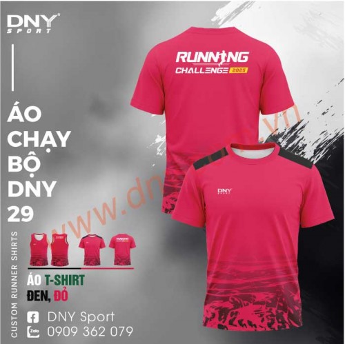 MẪU ÁO CHẠY BỘ THIẾT KẾ THEO YÊU CẦU |DNY-RS2509100029