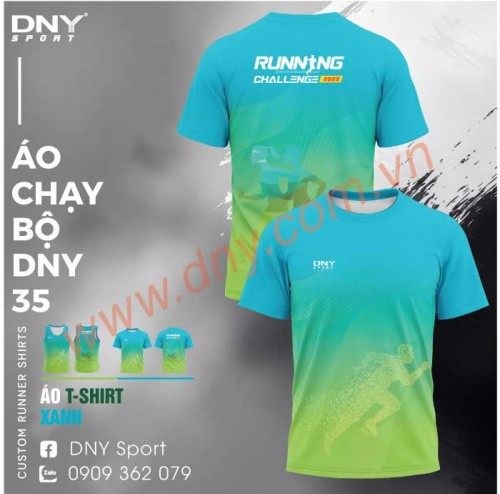 MẪU ÁO CHẠY BỘ THIẾT KẾ THEO YÊU CẦU | DNY-RS2509110035