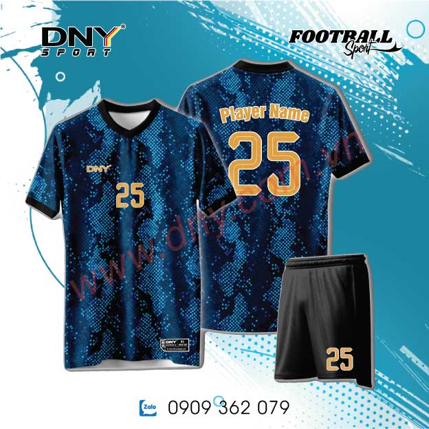 ÁO BÓNG ĐÁ TỰ THIẾT KẾ | DNY 2502080053