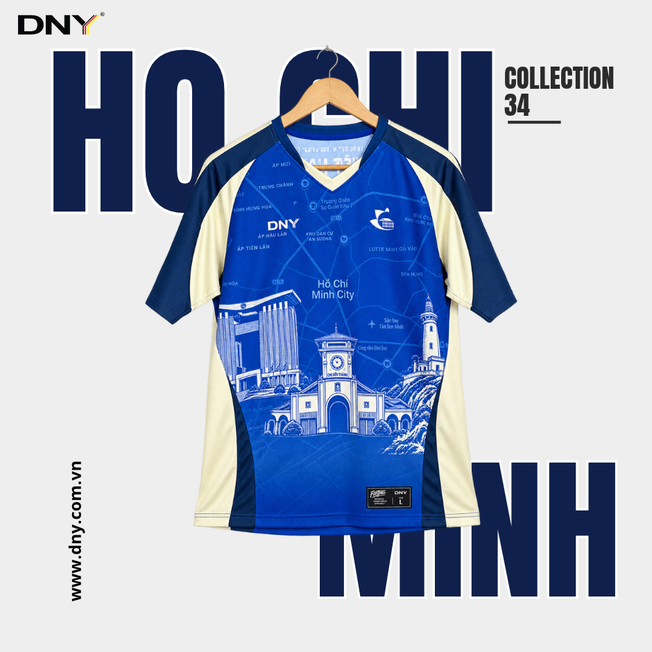 ÁO BÓNG ĐÁ HỒ CHÍ MINH | DNY–BD2610310007