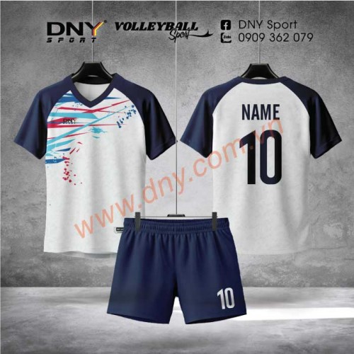 MẪU ÁO BÓNG CHUYỀN THIẾT KẾ THEO YÊU CẦU | DNY-VB2512130052