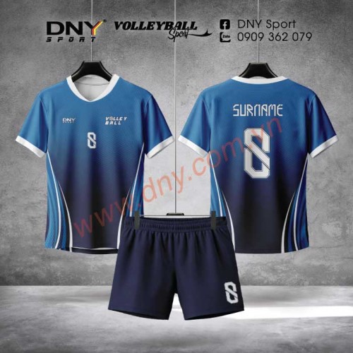 MẪU ÁO BÓNG CHUYỀN THIẾT KẾ THEO YÊU CẦU  DNY-VB2509040041