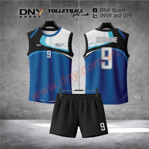MẪU ÁO BÓNG CHUYỀN THIẾT KẾ THEO YÊU CẦU | DNY-VB2507070040