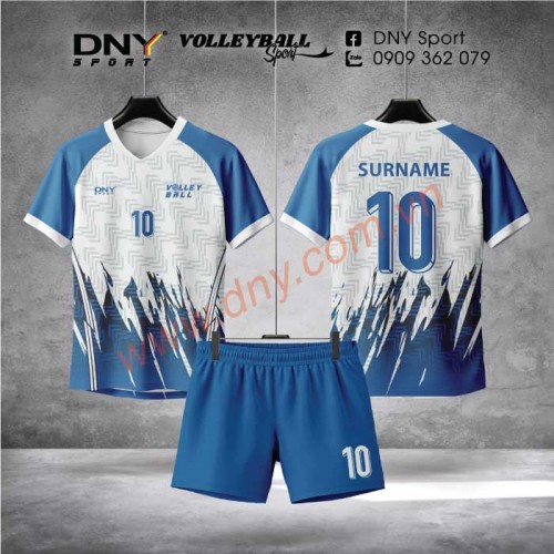 MẪU ÁO BÓNG CHUYỀN THIẾT KẾ THEO YÊU CẦU | DNY-VB2509040043