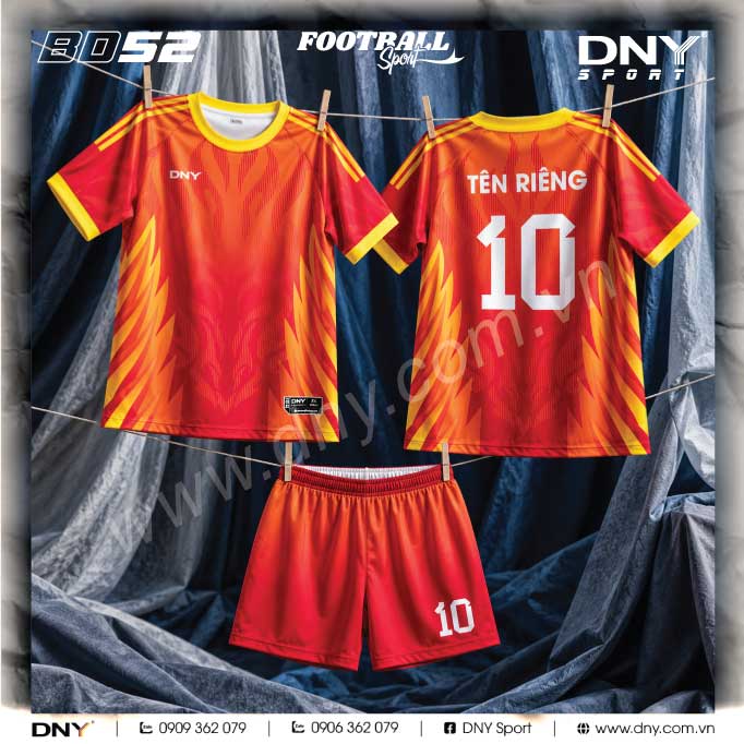 ÁO BÓNG ĐÁ TỰ THIẾT KẾ | DNY – 2610230150
