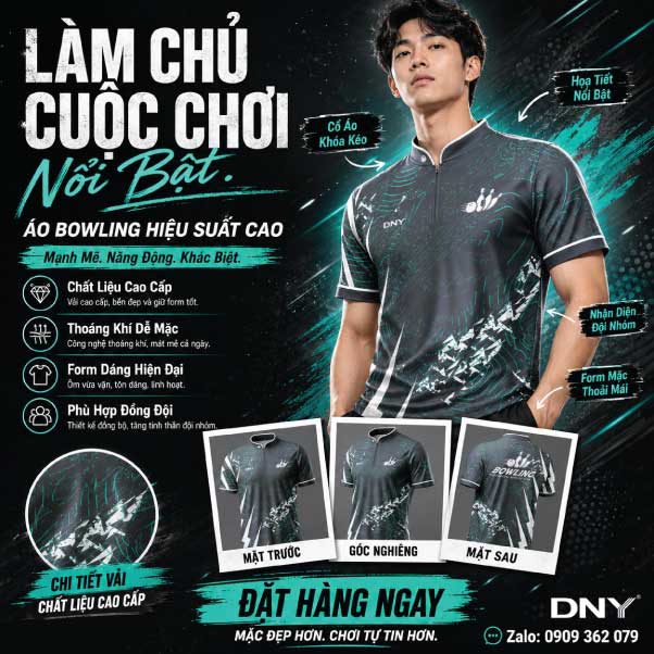 MẪU ÁO BOWLING THIẾT KẾ THEO YÊU CẦU | DNY-BL2606100022