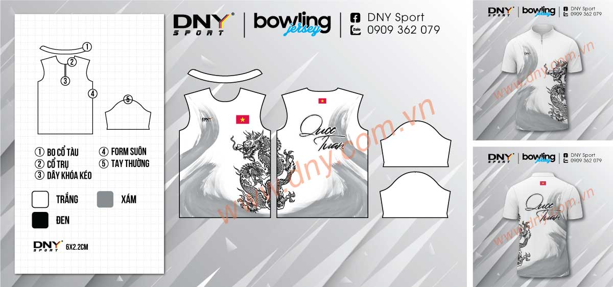 áo nhóm chơi bowling