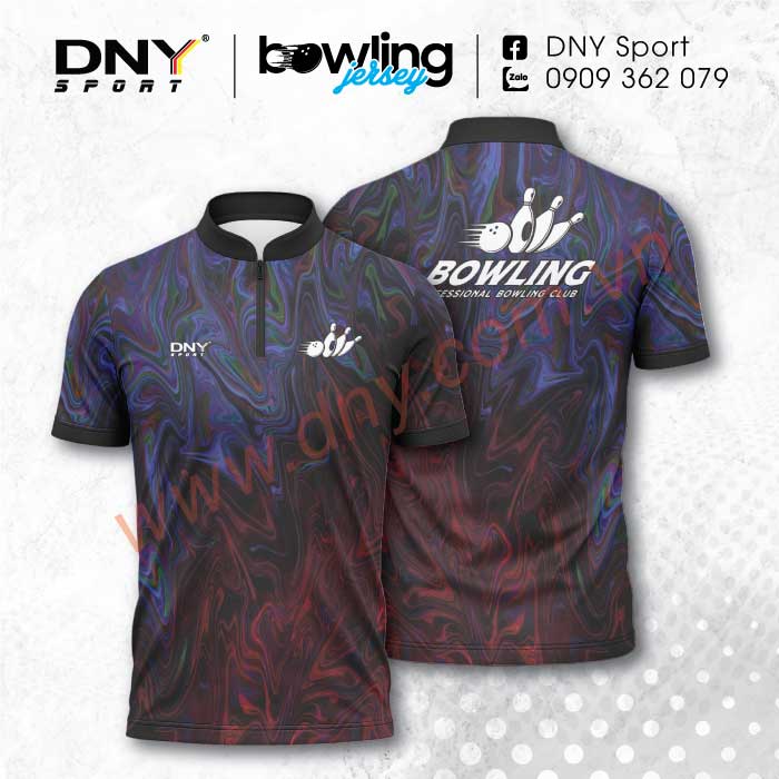 MẪU ÁO BOWLING THIẾT KẾ THEO YÊU CẦU | DNY-BL2508120014