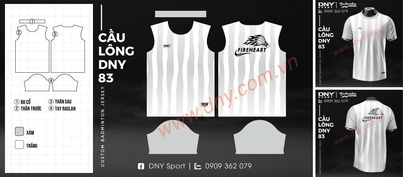 Trang phục cầu lông thoáng khí