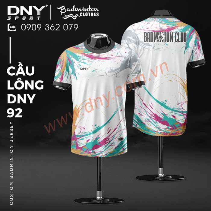 MẪU ÁO CẦU LÔNG THIẾT KẾ THEO YÊU CẦU | DNY-CL2603270092