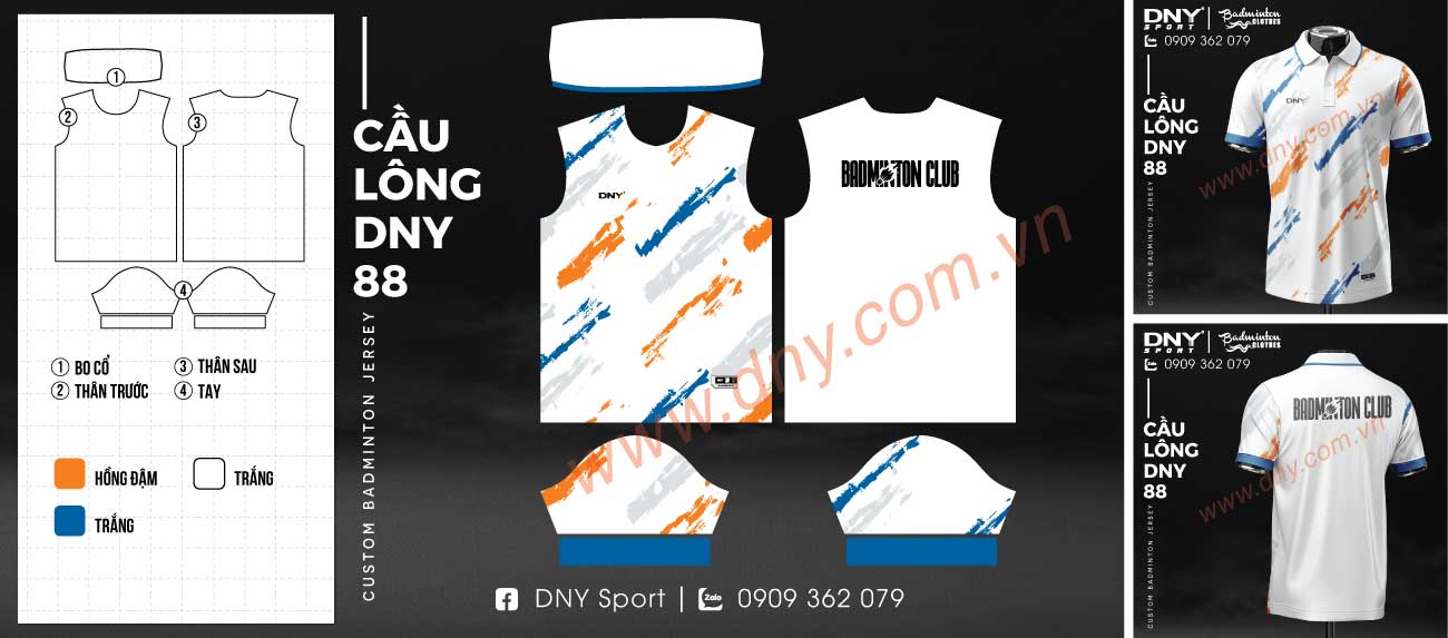 Trang phục cầu lông tập luyện