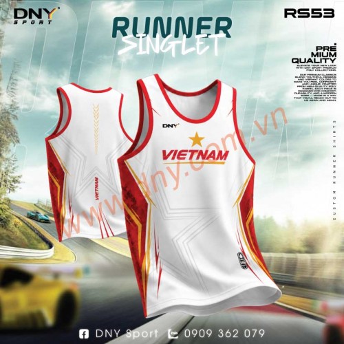 MẪU ÁO CHẠY BỘ THIẾT KẾ THEO YÊU CẦU | DNY-RS2608030053